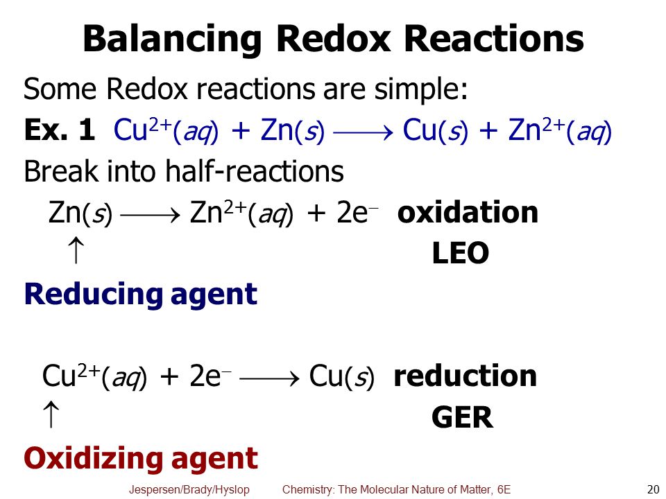 Chemistry Redox Reactions Explained Essay Sample